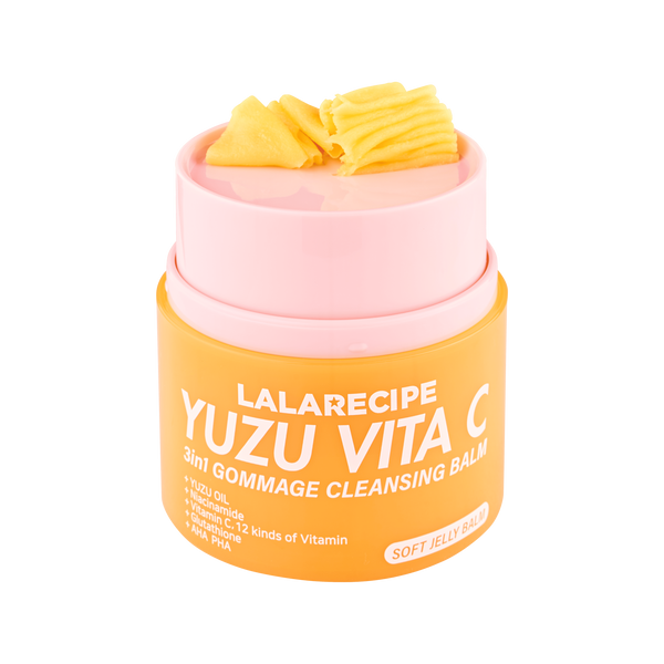 LALARECIPE Yuzu Vita C 3in1 Gommage Cleansing Blalm Очищающий бальзам-гоммаж с экстрактом юдзу 50
