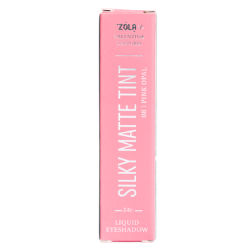 ZOLA & Valentina Lelyukh Рідкі тіні для повік Silky Matte Tint 08 Pink Opal