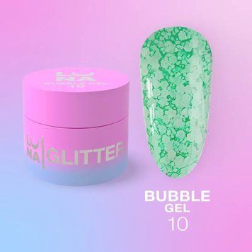LUNA Блискітки для нігтів Bubble Gel #10 5 ml
