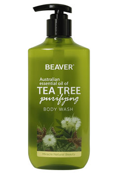 Beaver Гель для душу з олією австралійського чайного дерева Beaver Professional Australian Tea Tree Body Wash 400 мл