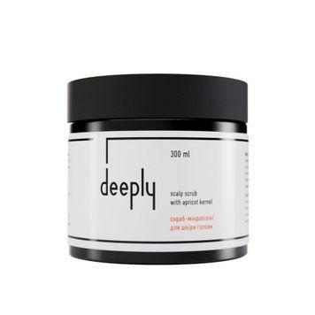 deeply Скраб для шкіри голови scalmp scrub with apricot kernel 300 ml