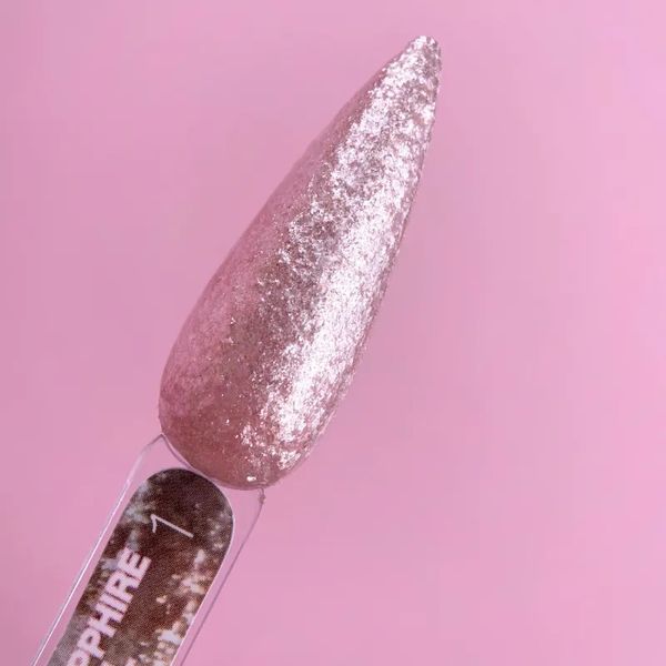LUNA Блискітки для нігтів Sapphire Gel #1 5 ml