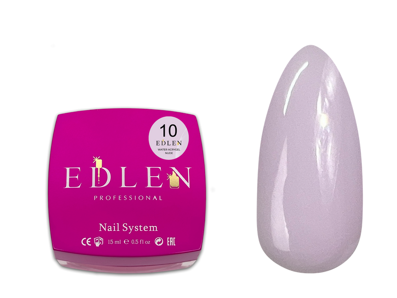 EDLEN Water Acrygel Nude 9 ml №10
