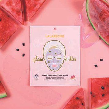 LALARECIPE Гідрогелева маска для зволоження і сяяння шкіри Glow Face Moisture Mask
