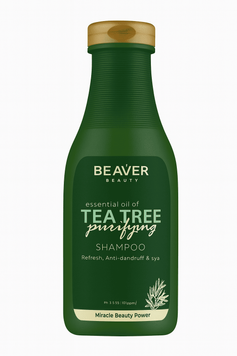 Beaver Professional Tea Tree Шампунь для жирного волосся з олією чайного дерева 60 мл