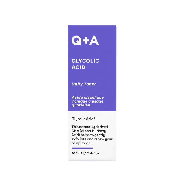 Тонер для обличчя з гліколевою кислотою Q+A 100ml
