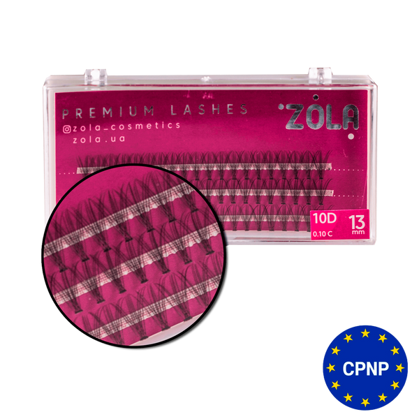 ZOLA Вії-пучки 10D 13 mm