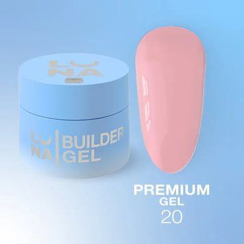 LUNA Гель для нарощування Premium Gel #20 15 ml