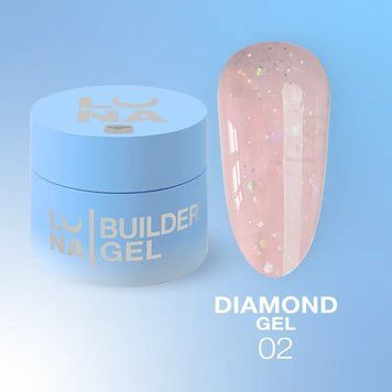 LUNA Гель для нарощування Diamond Gel #2 15 ml