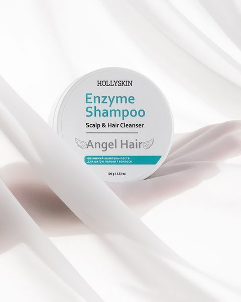 HOLLYSKIN Ензимний шампунь-паста для шкіри голови і волосся Angel Hair,100 g