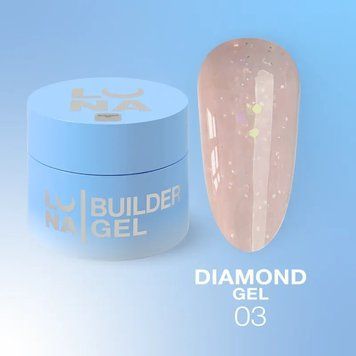 LUNA Гель для нарощування Diamond Gel #3 15 ml