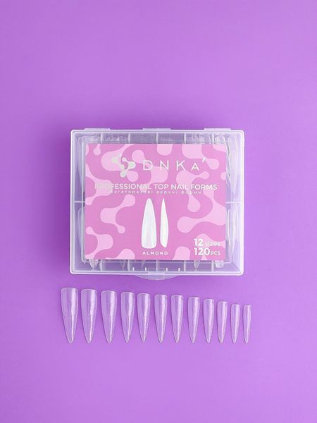 DNKa Top Nail Forms Almond 120 pcs