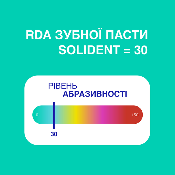 Solident Щоденна відбілювальна зубна паста Original mint мята 25мл