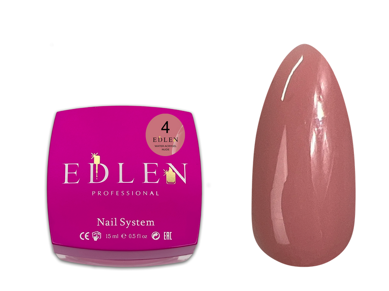 EDLEN Water Acrygel Nude 9 ml №04