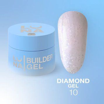 LUNA Гель для нарощування Diamond Gel #10 15 ml