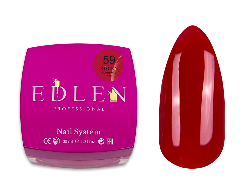 EDLEN Cover base Wine 9 ml №59