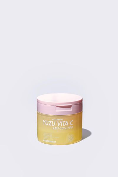 LALARECIPE Yuzu Vita C Ampoule Pad Освітлюючі пади з екстрактом юдзу та вітаміном С 80 шт
