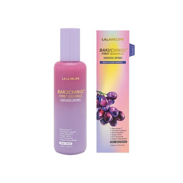 LALARECIPE Bakuchinol First Essence Зволожувальна есенція з бакучіолом 155 мл