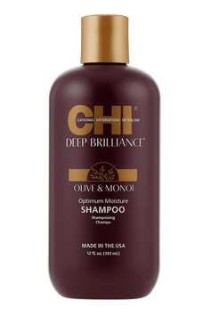 CHI Deep Brilliance Olive & Monoi Шампунь для поврежденных волос