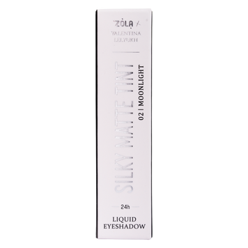 ZOLA & Valentina Lelyukh Рідкі тіні для повік Silky Matte Tint 02 Moonlight
