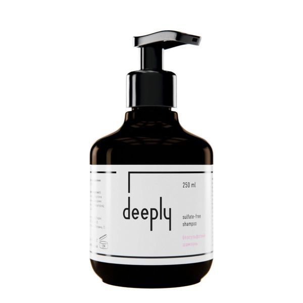 deeply Безсульфатний шампуньт sulfate-free sampoo 250 мл