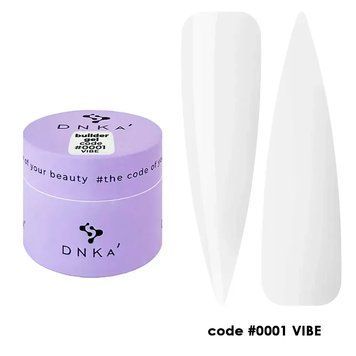 Builder Gel DNKa, 15 ml #0001 Vibe