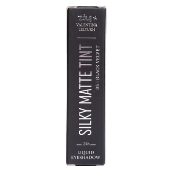ZOLA & Valentina Lelyukh Рідкі тіні для повік Silky Matte Tint 05 Black Velvet
